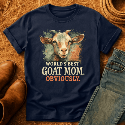 Worlds Best Goat Mom T-Shirt