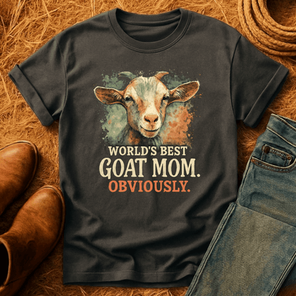 Worlds Best Goat Mom T-Shirt