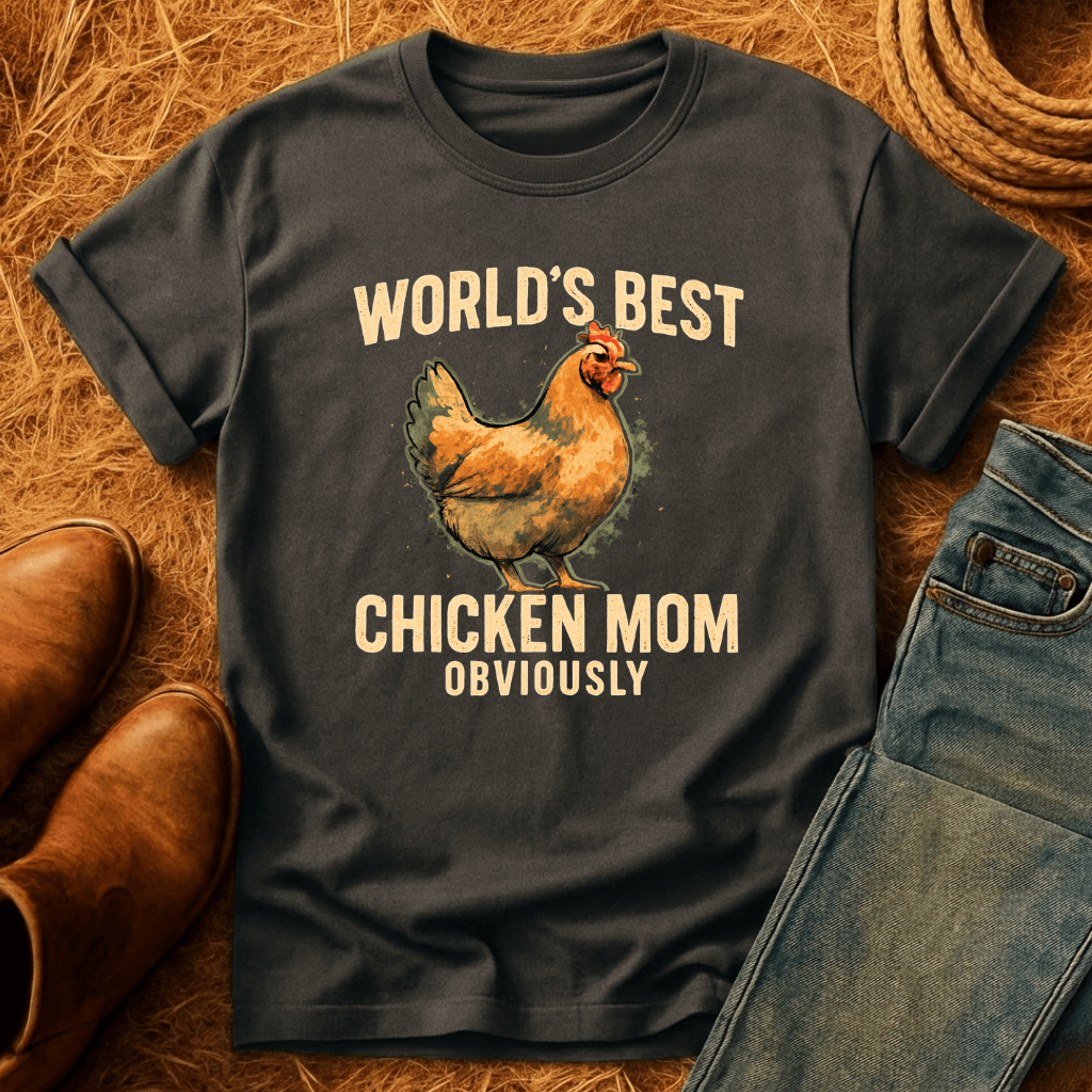 Worlds Best Chicken Mom T-Shirt