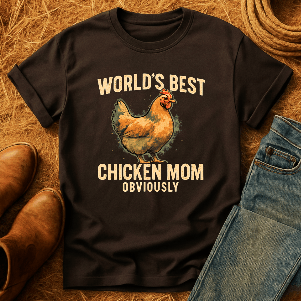 Worlds Best Chicken Mom T-Shirt