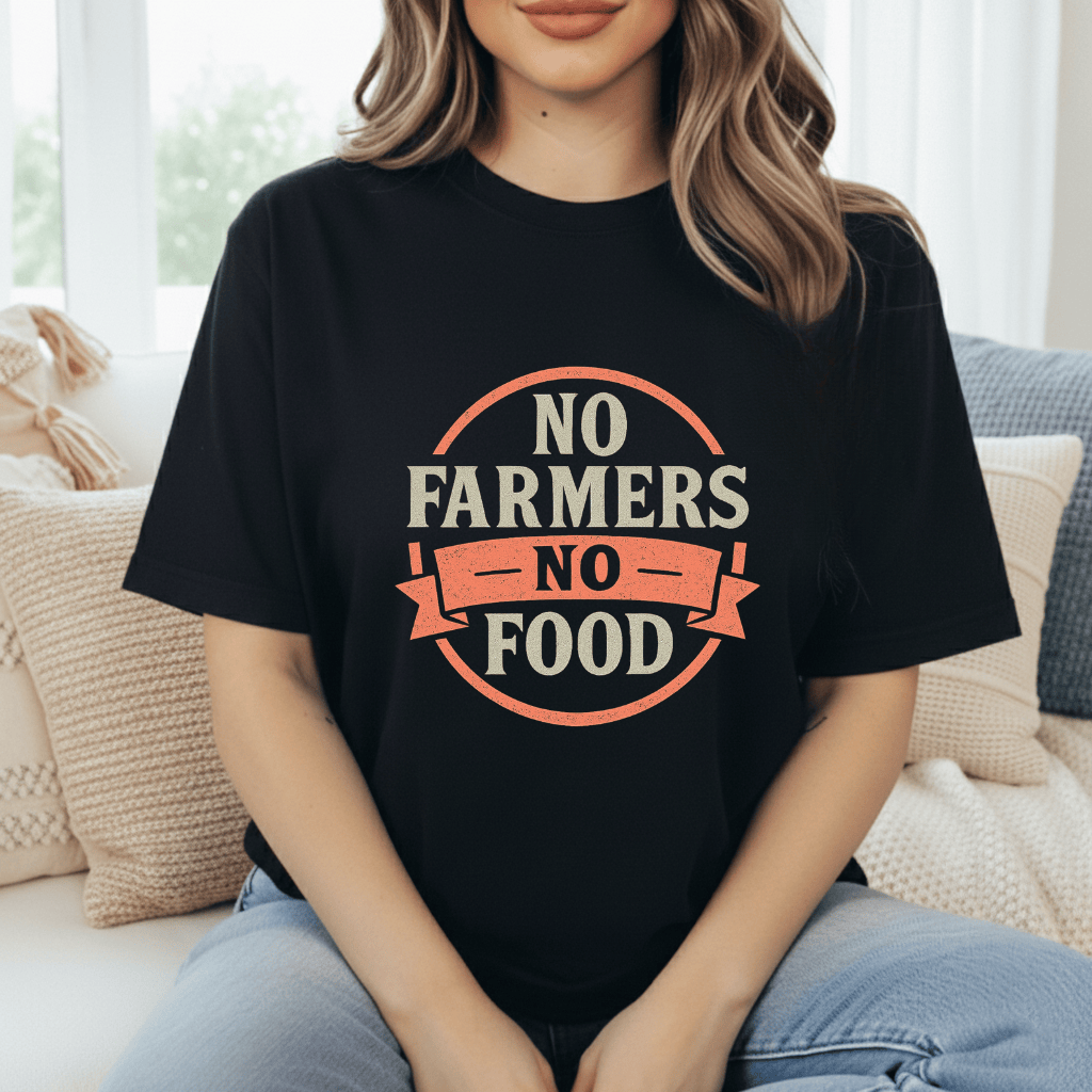 No Farmers No Food T-Shirt