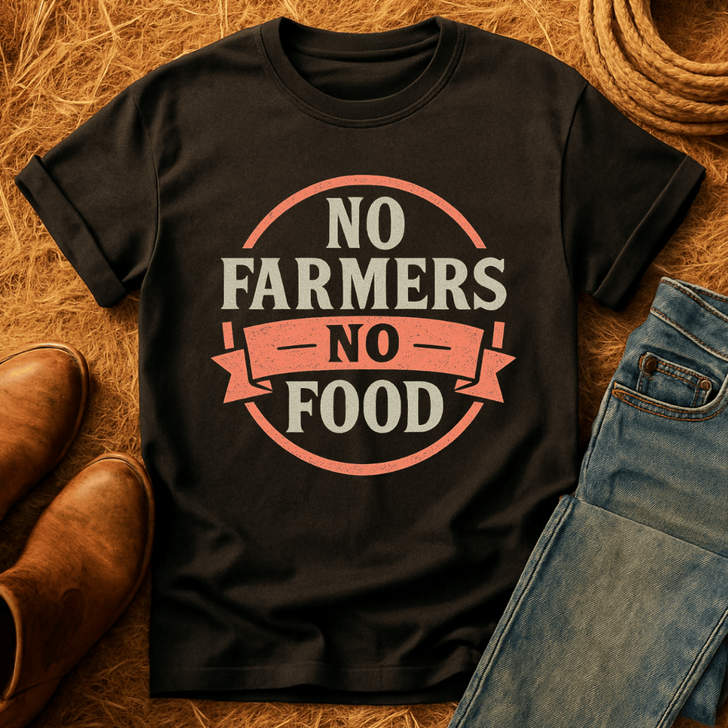 No Farmers No Food T-Shirt