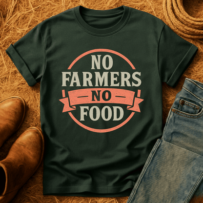 No Farmers No Food T-Shirt