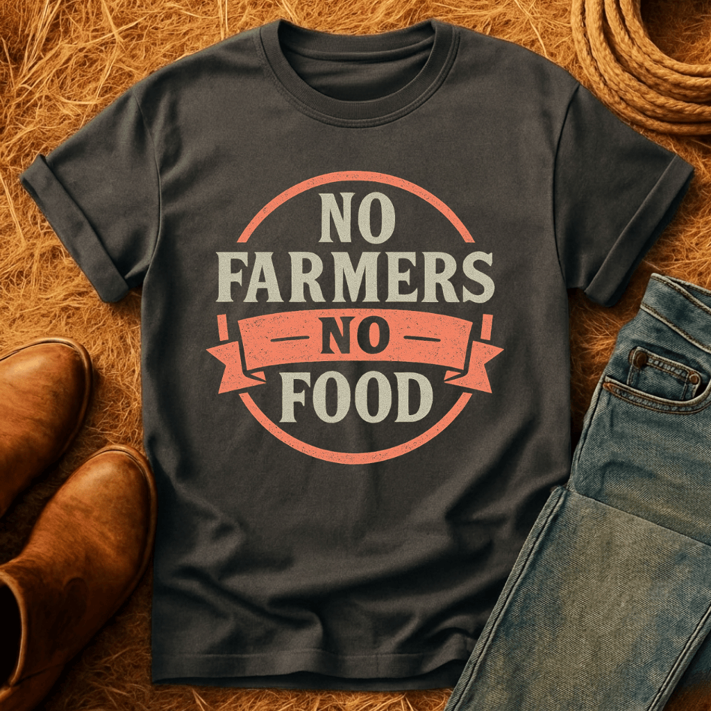 No Farmers No Food T-Shirt