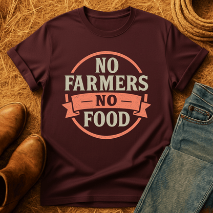 No Farmers No Food T-Shirt