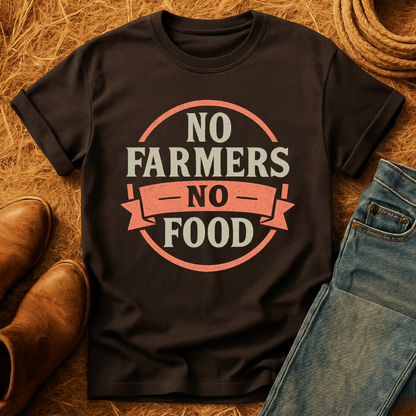 No Farmers No Food T-Shirt