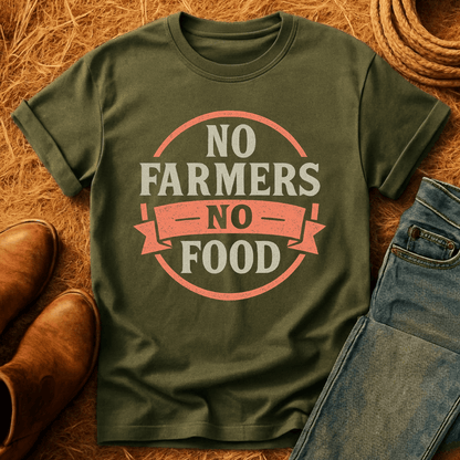 No Farmers No Food T-Shirt