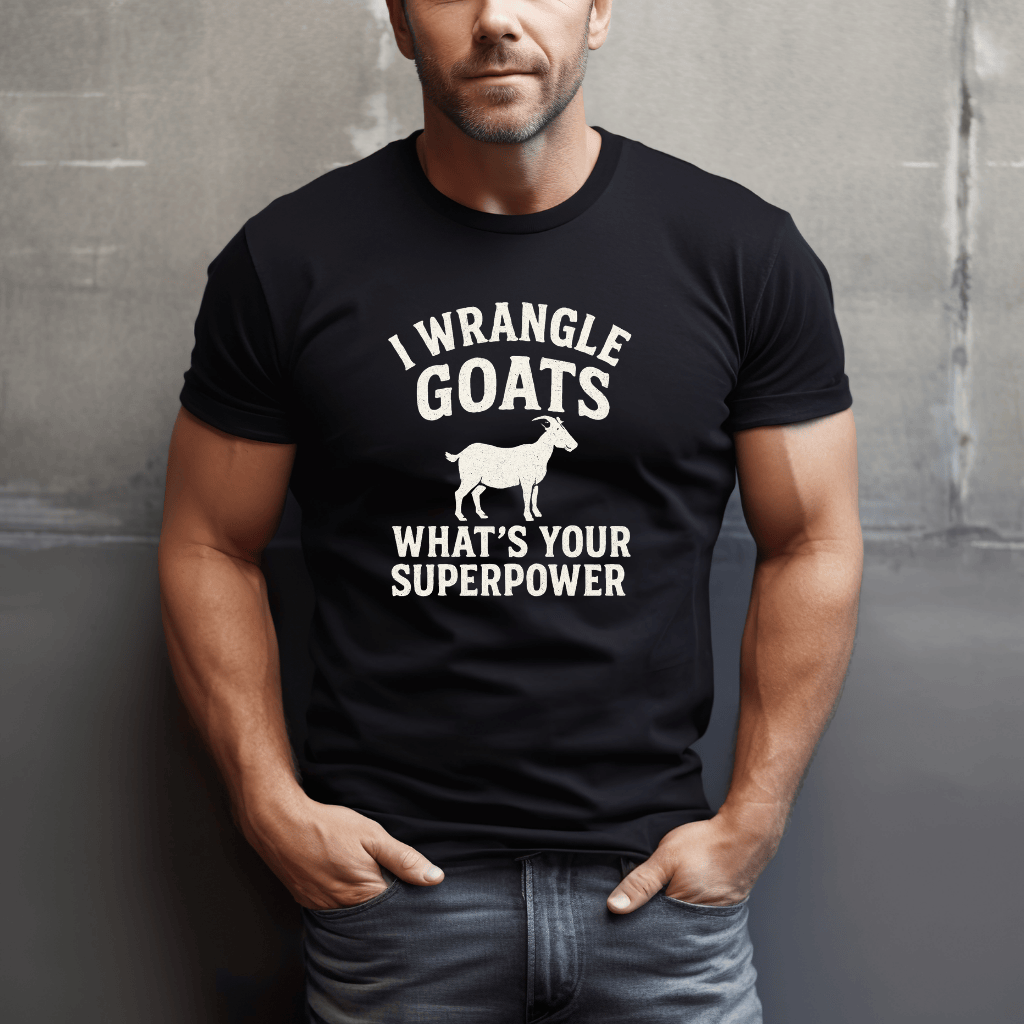 I Wrangle Goats T-Shirt