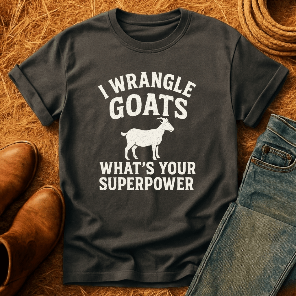 I Wrangle Goats T-Shirt