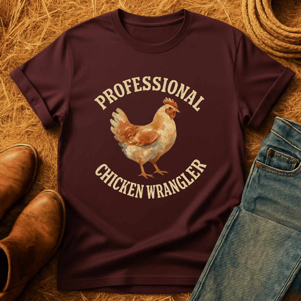 Professional Chicken Wrangler T-Shirt