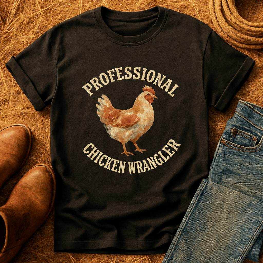 Professional Chicken Wrangler T-Shirt