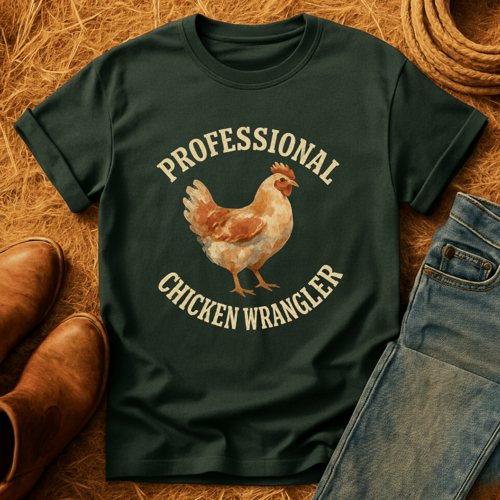 Professional Chicken Wrangler T-Shirt