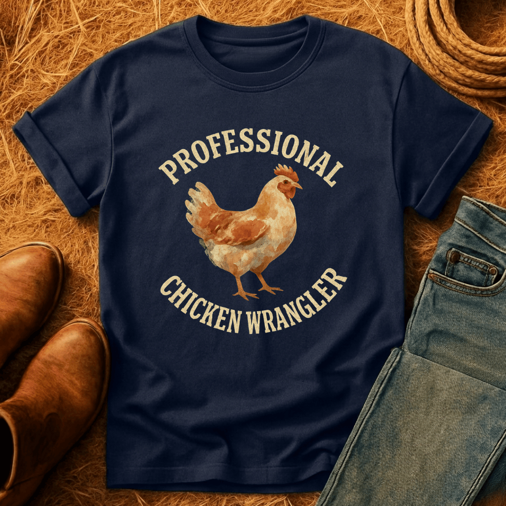Professional Chicken Wrangler T-Shirt