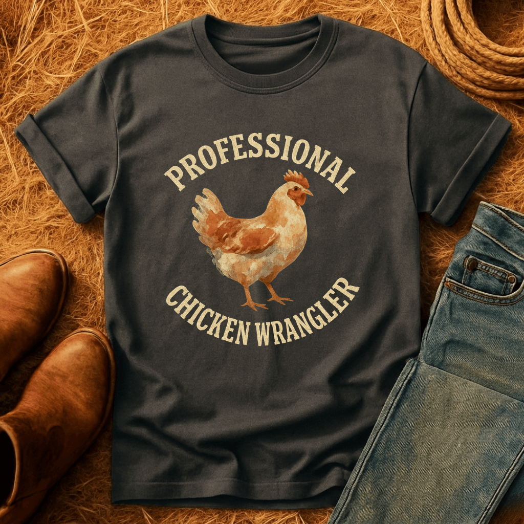 Professional Chicken Wrangler T-Shirt