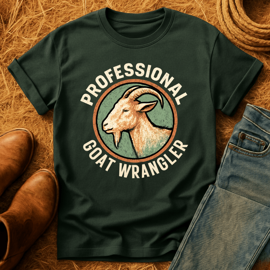 Professional Goat Wrangler T-Shirt