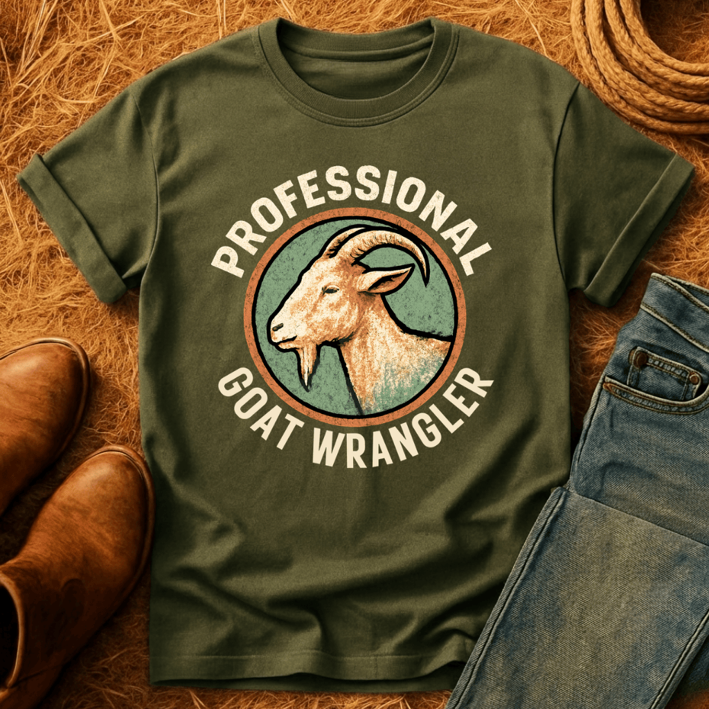 Professional Goat Wrangler T-Shirt