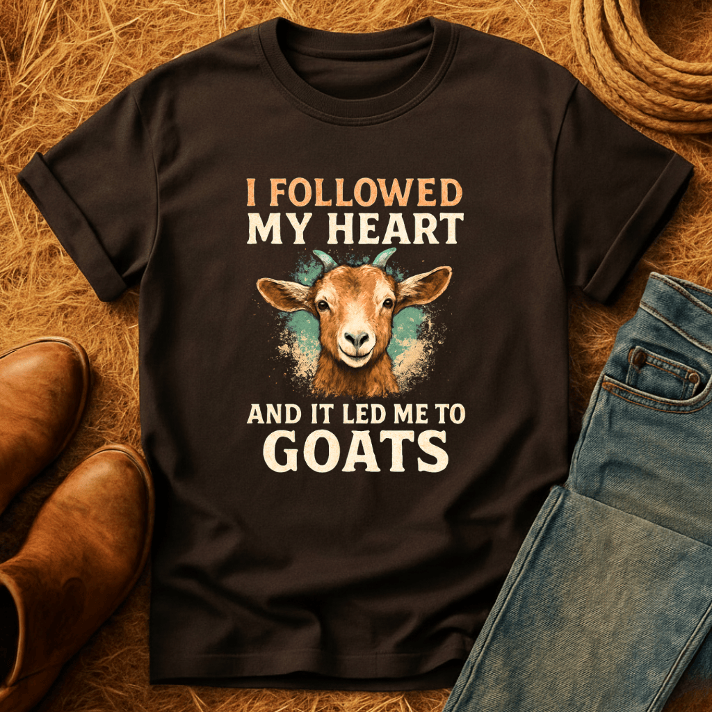 Followed Heart To Goats T-Shirt