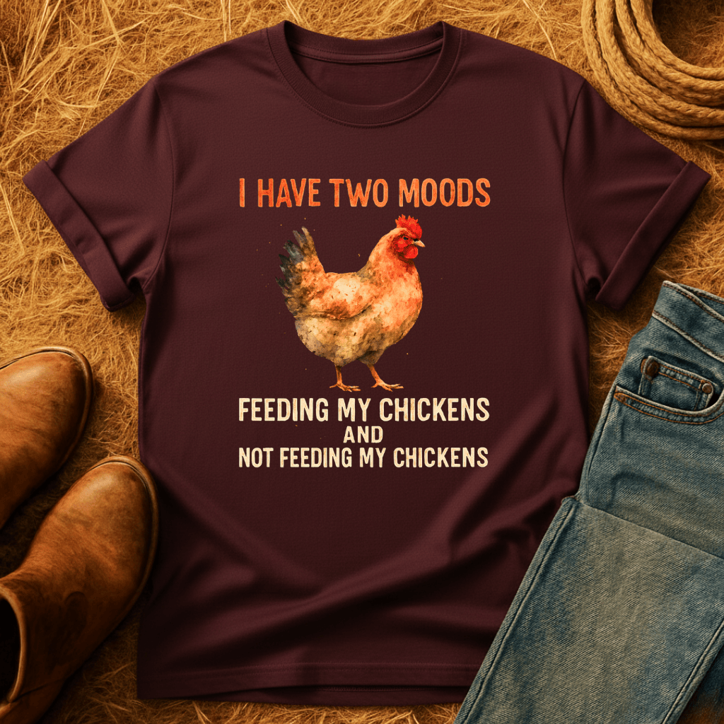 Feeding My Chickens T-Shirt