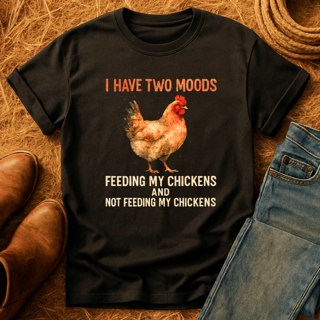 Feeding My Chickens T-Shirt