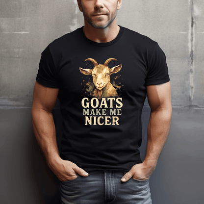 Goats Make Me Nicer T-Shirt