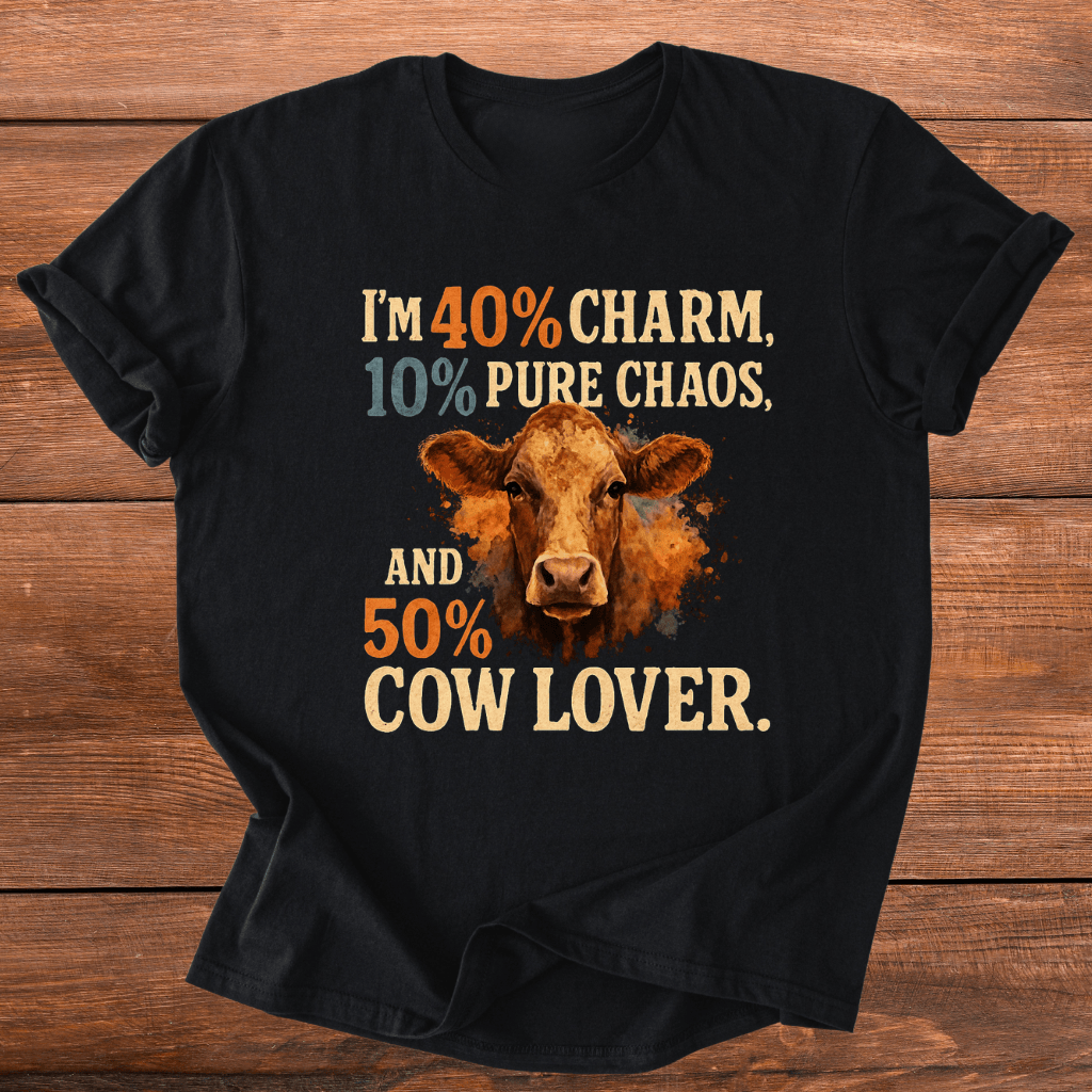 50% Cow Lover T-Shirt