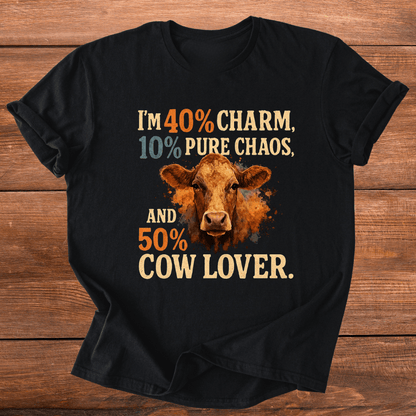 50% Cow Lover T-Shirt