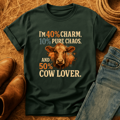 50% Cow Lover T-Shirt