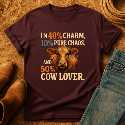 50% Cow Lover T-Shirt