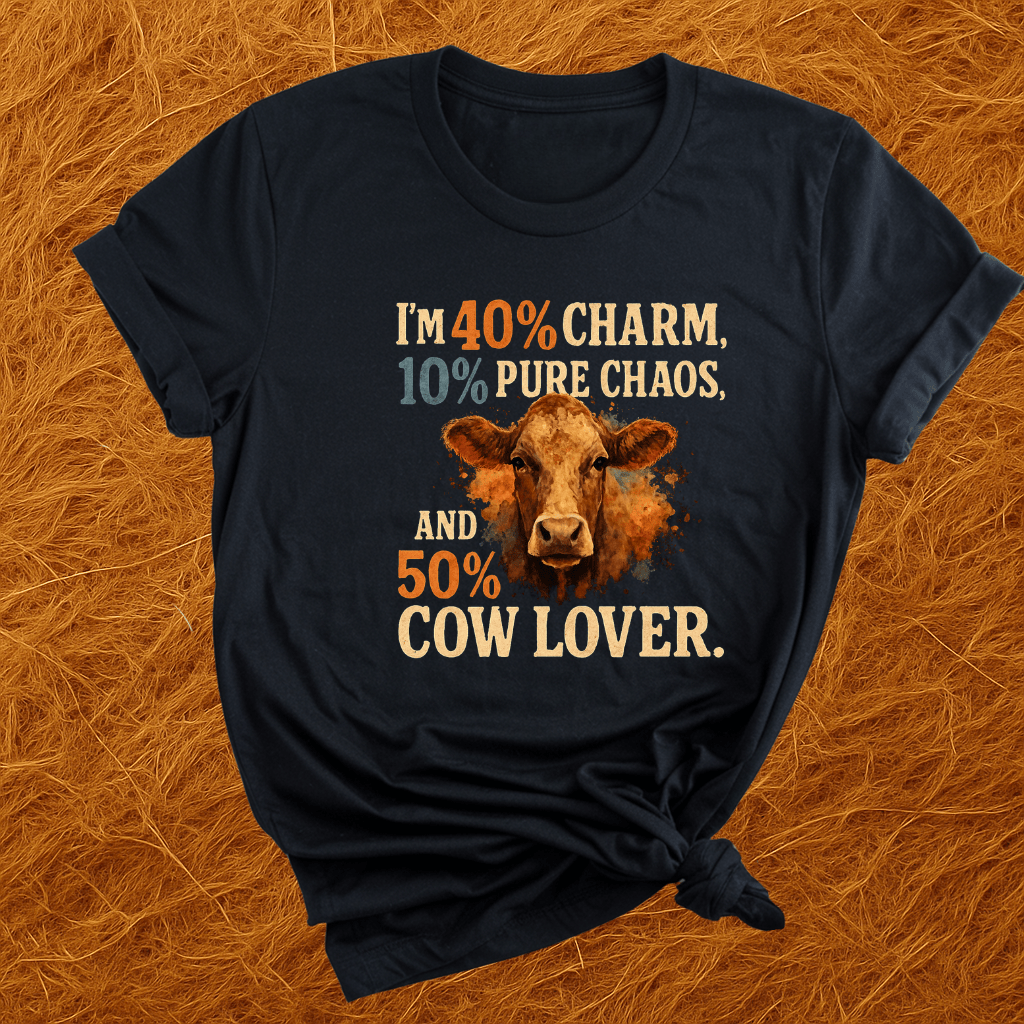 50% Cow Lover T-Shirt