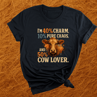 50% Cow Lover T-Shirt