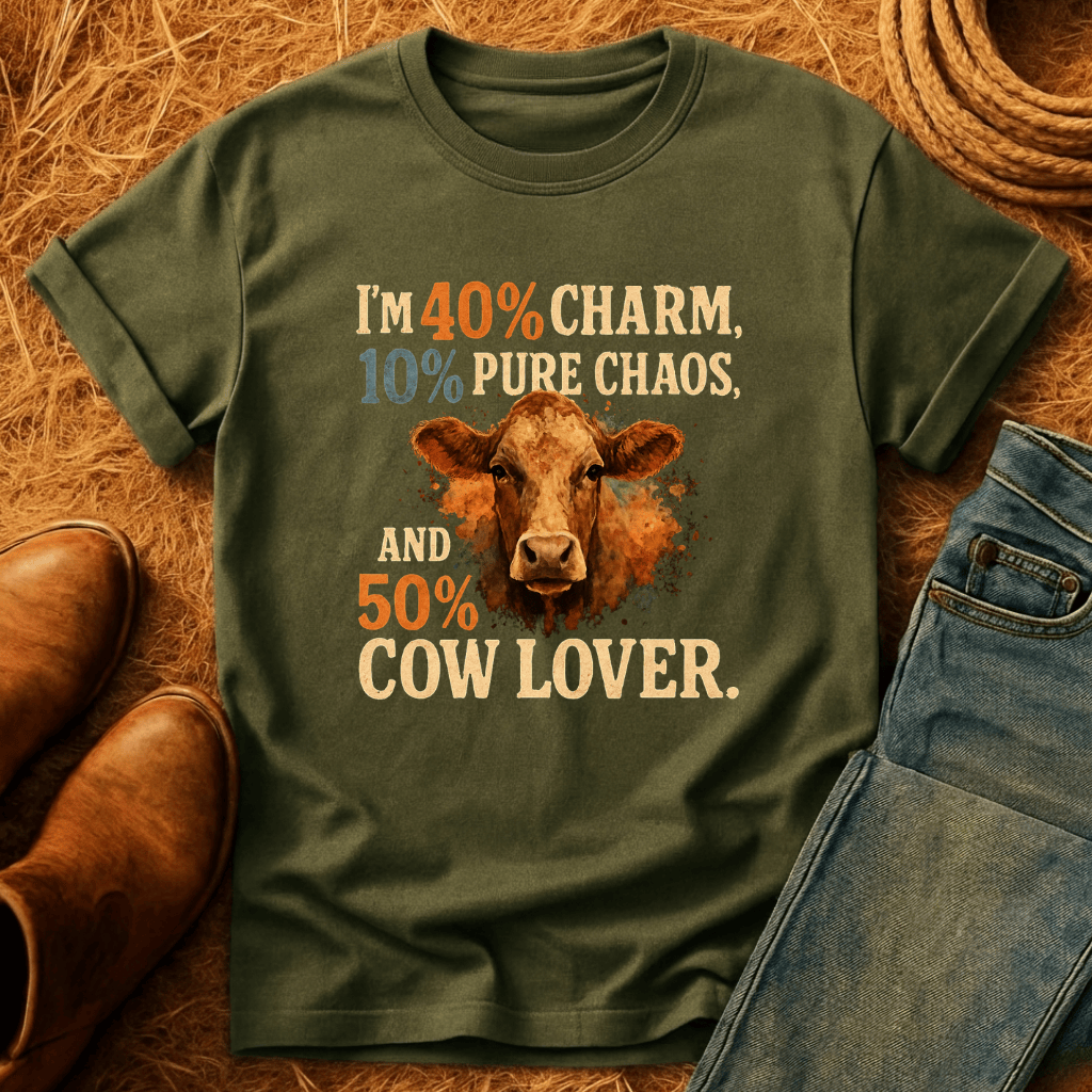 50% Cow Lover T-Shirt