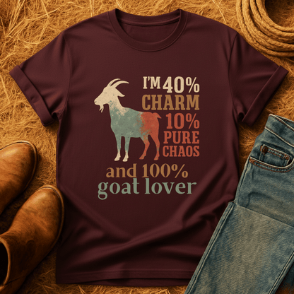 50% Goat Lover T-Shirt