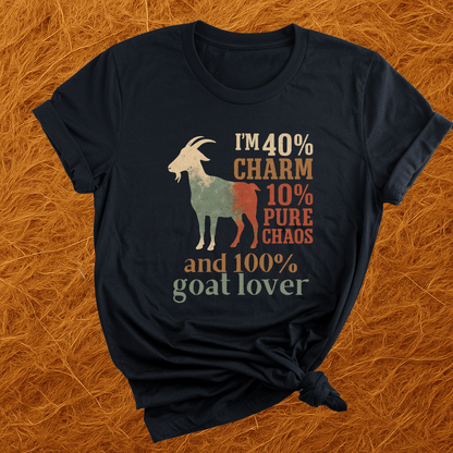 50% Goat Lover T-Shirt
