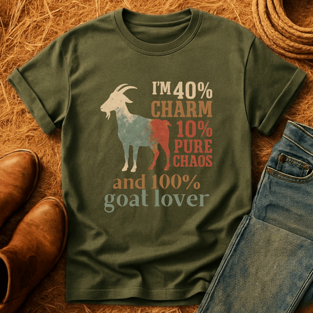 50% Goat Lover T-Shirt