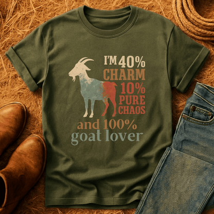 50% Goat Lover T-Shirt