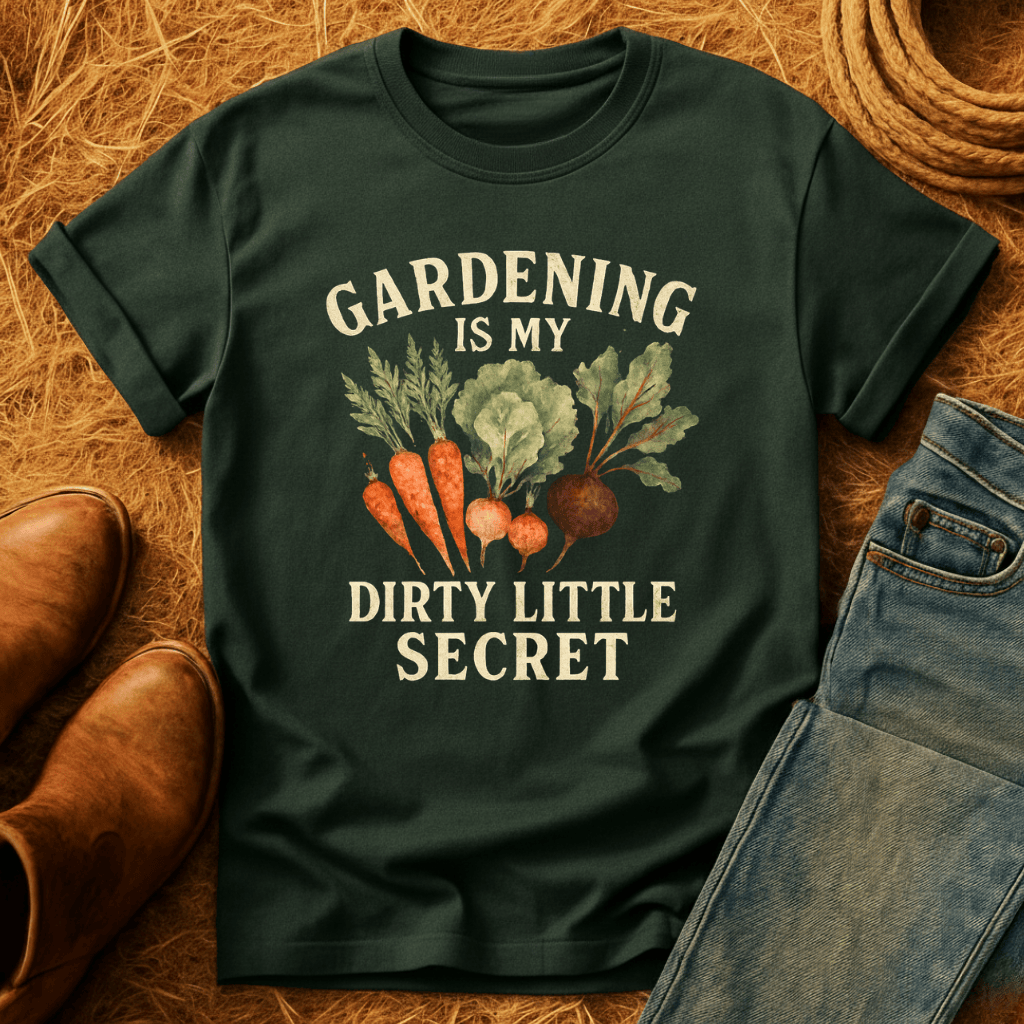 Gardening Dirty Little Secret T-Shirt