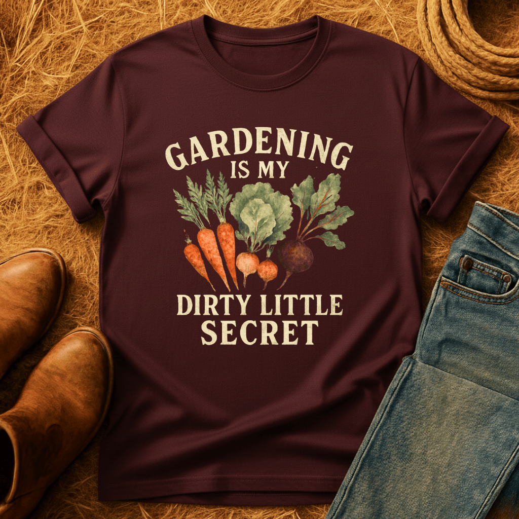 Gardening Dirty Little Secret T-Shirt
