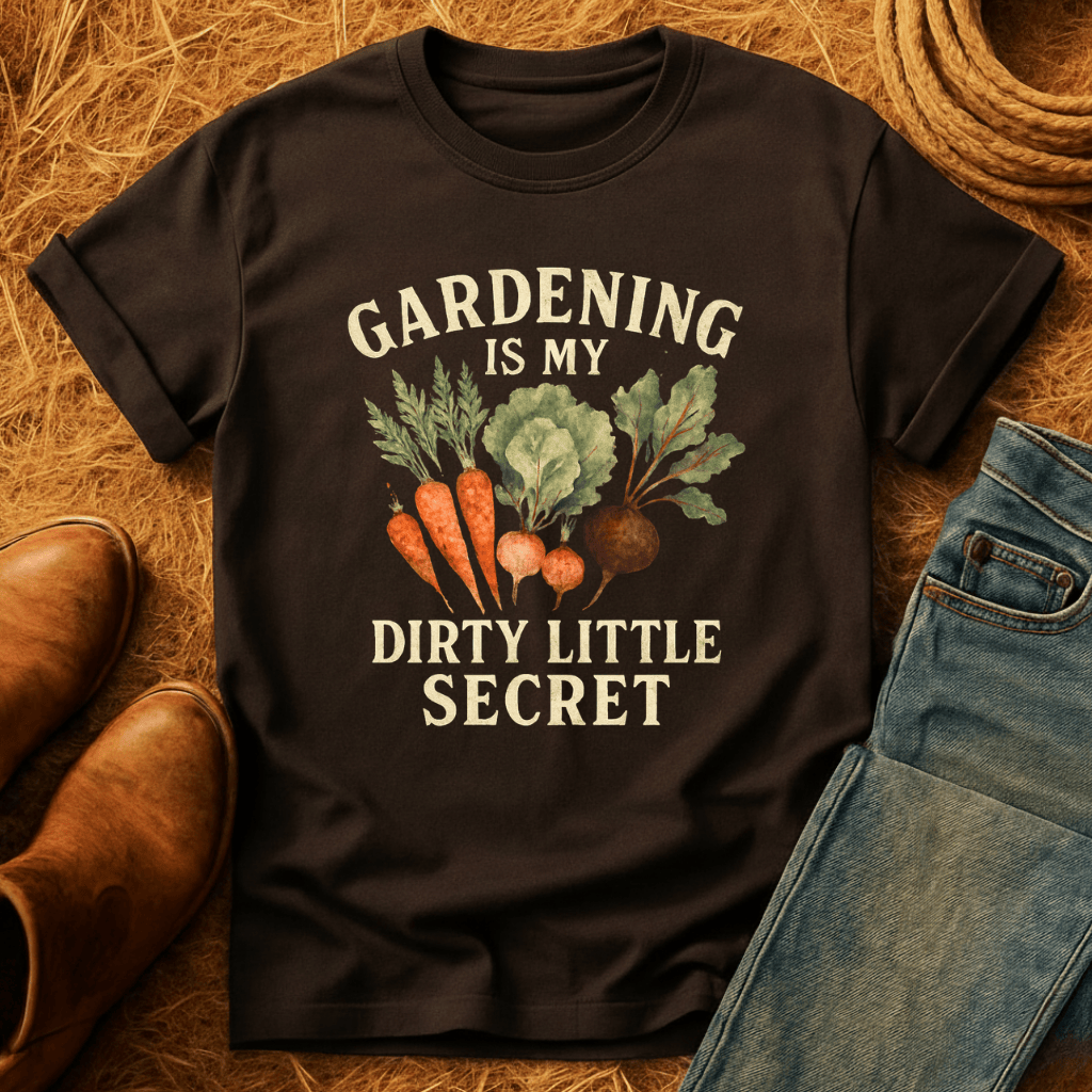 Gardening Dirty Little Secret T-Shirt