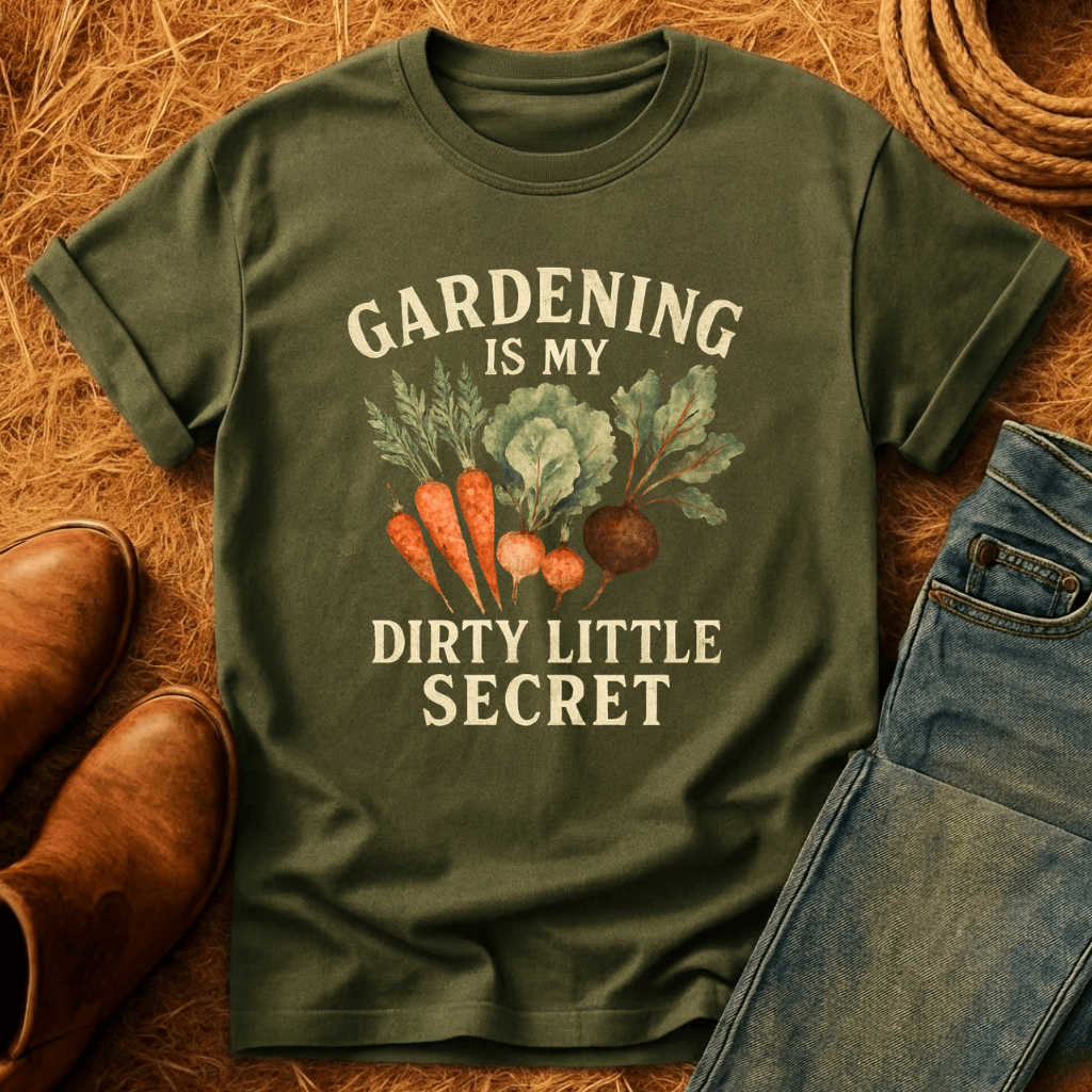 Gardening Dirty Little Secret T-Shirt