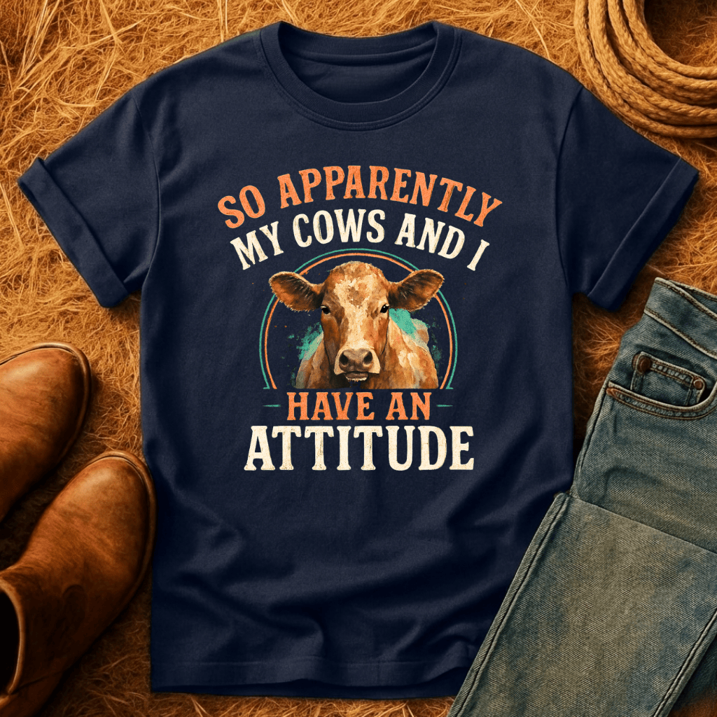 Cows Have An Attitude T-Shirt