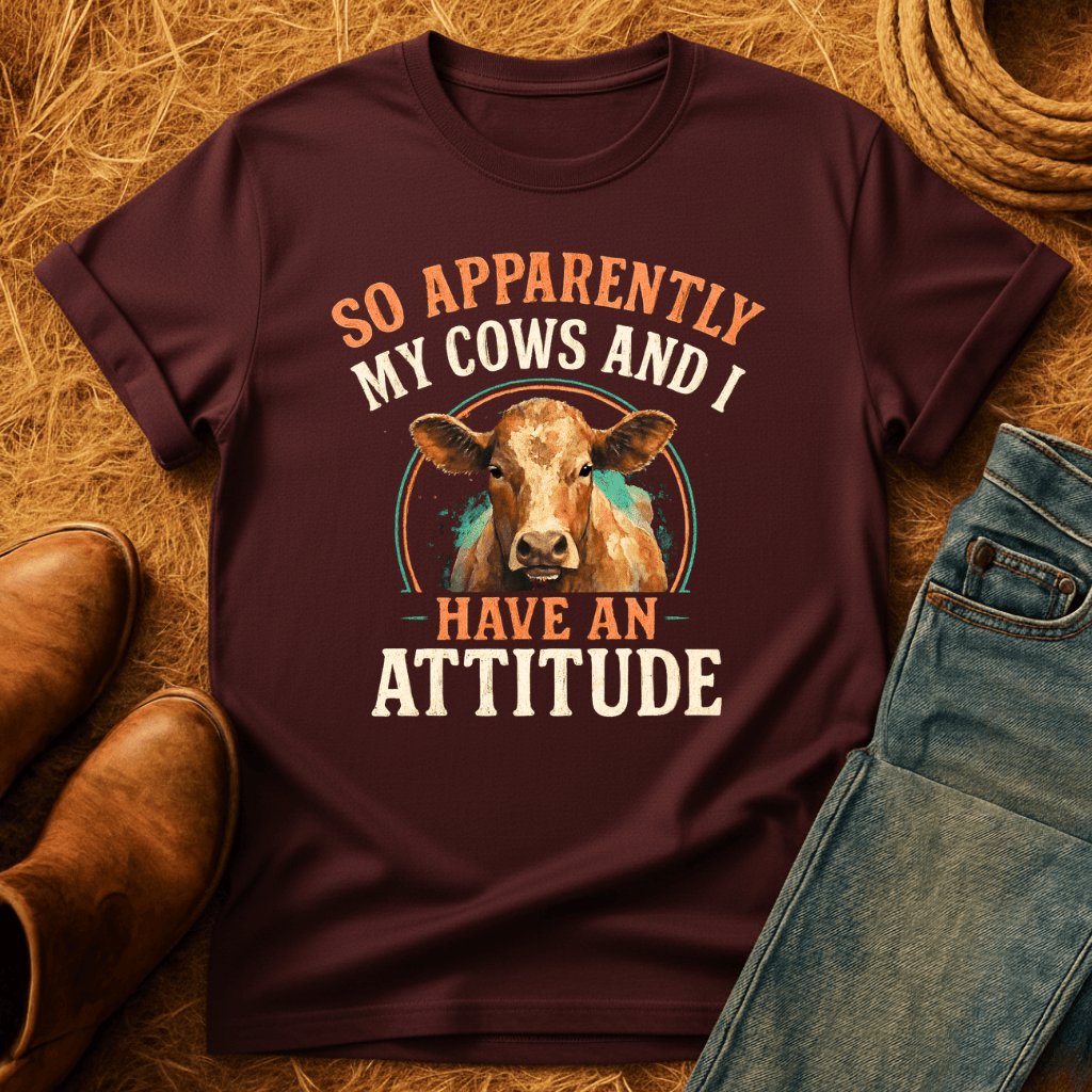 Cows Have An Attitude T-Shirt