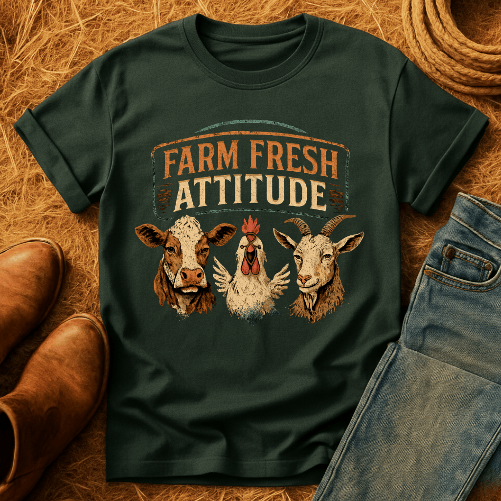 Farm Fresh Attitude T-Shirt