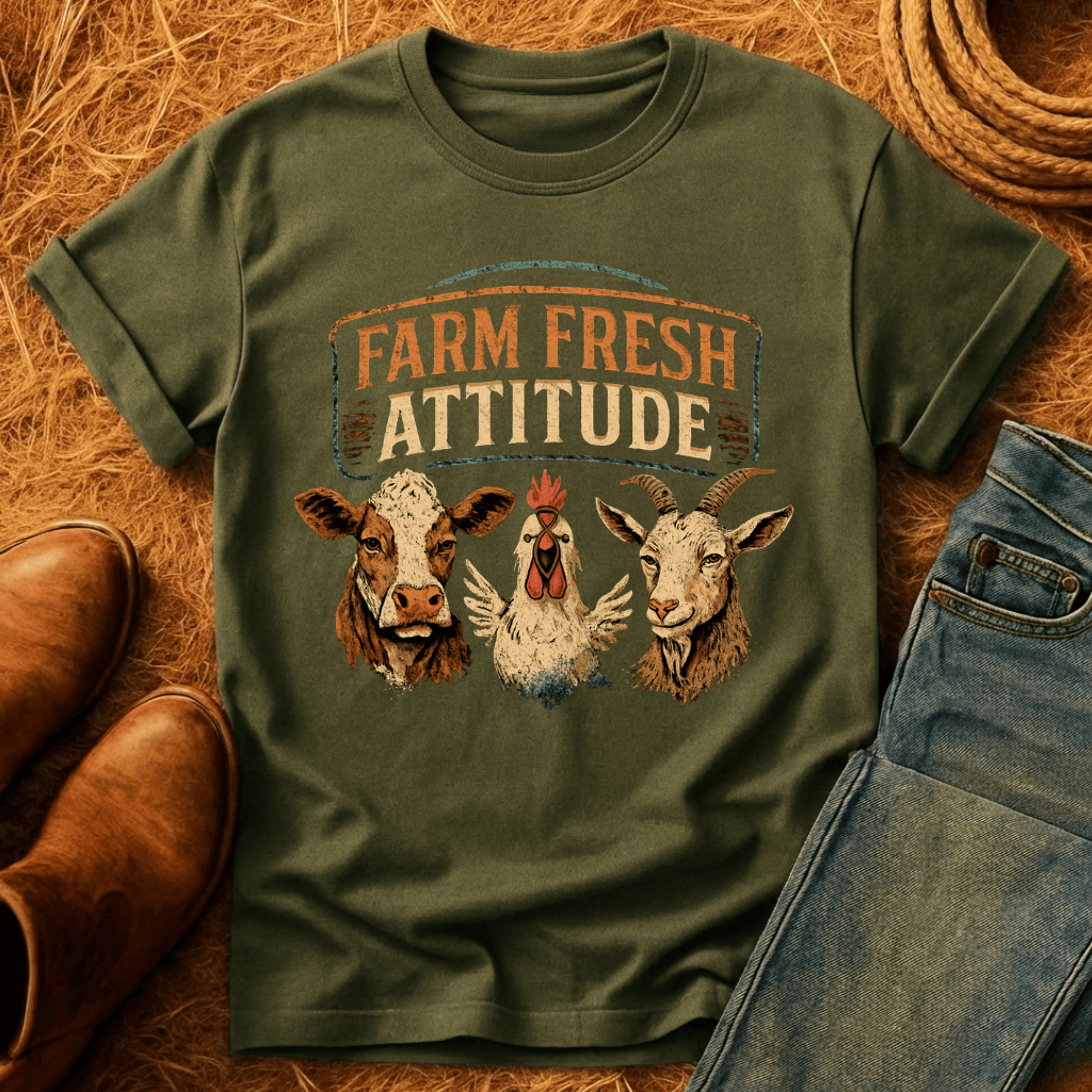 Farm Fresh Attitude T-Shirt