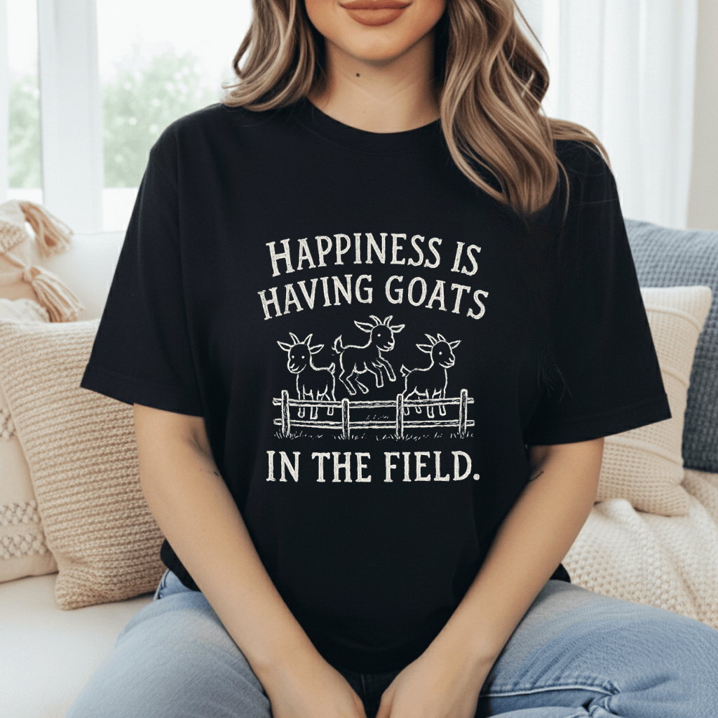 Happiness Is Having Goats T-Shirt