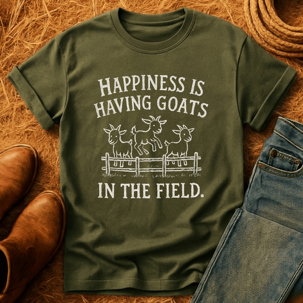Happiness Is Having Goats T-Shirt