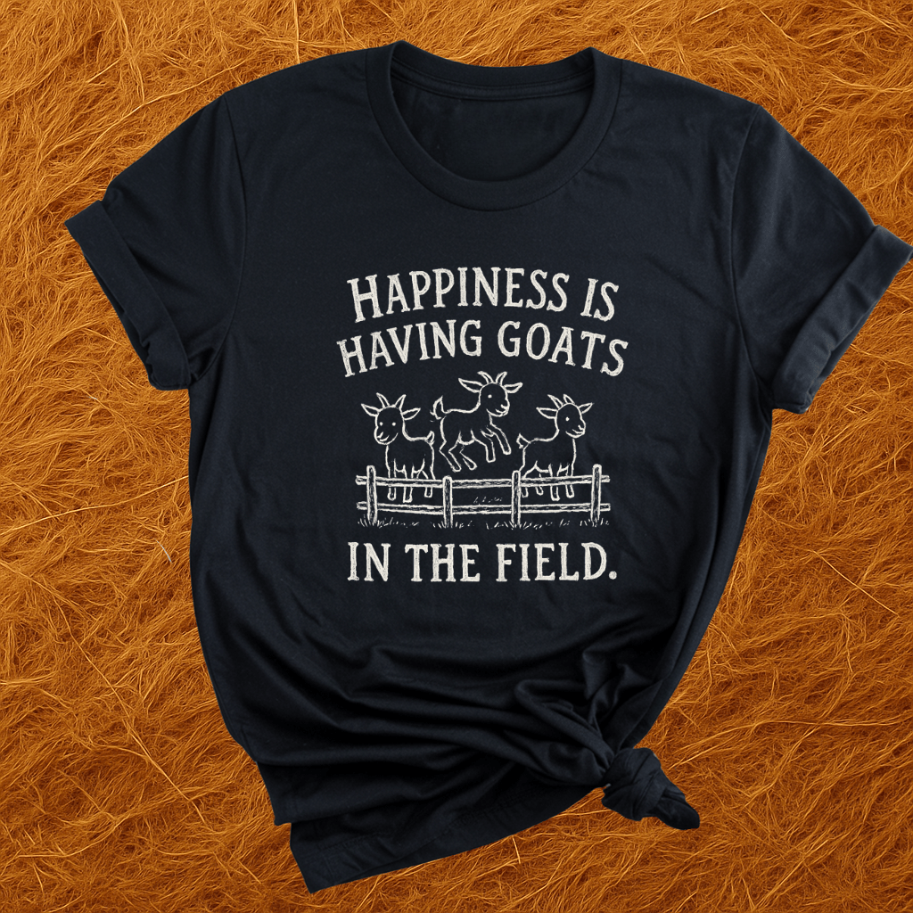 Happiness Is Having Goats T-Shirt