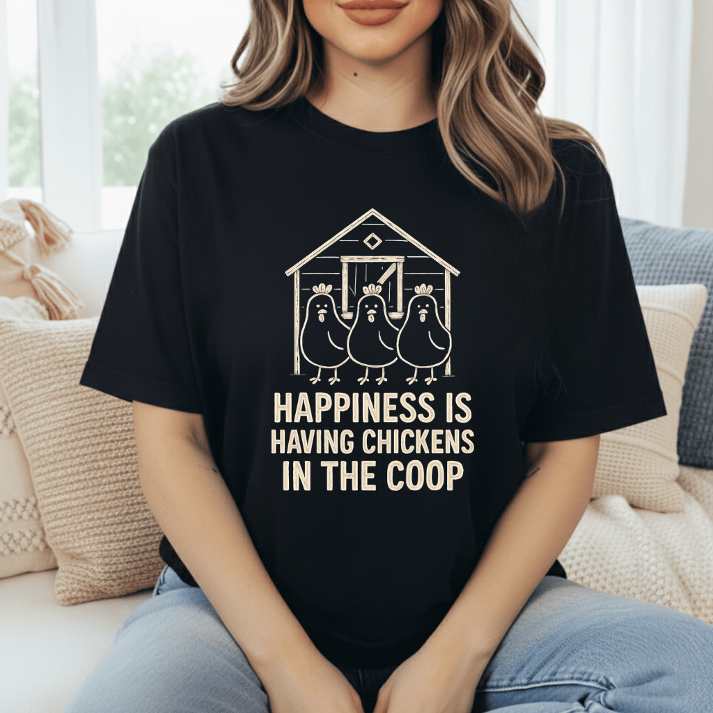 Happiness Is Having Chickens T-Shirt