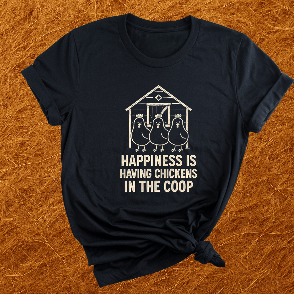 Happiness Is Having Chickens T-Shirt