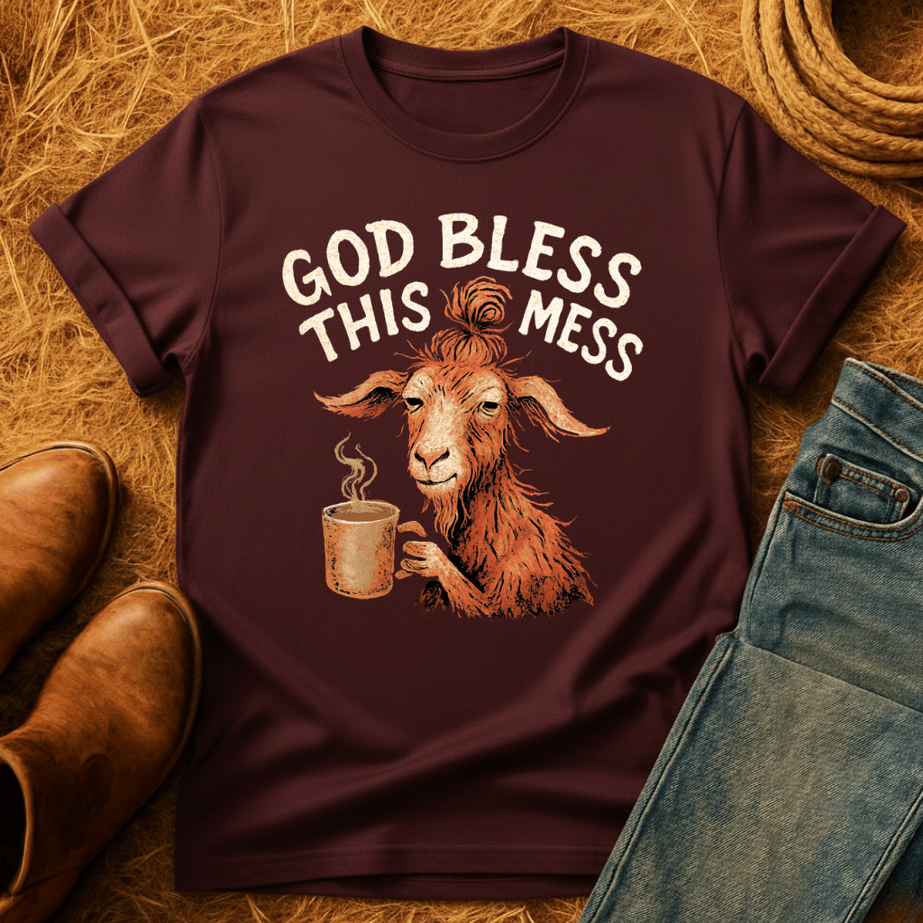 Bless This Mess Goats T-Shirt