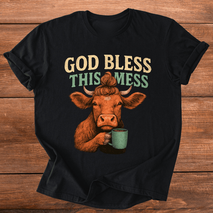 Bless This Mess Cows T-Shirt